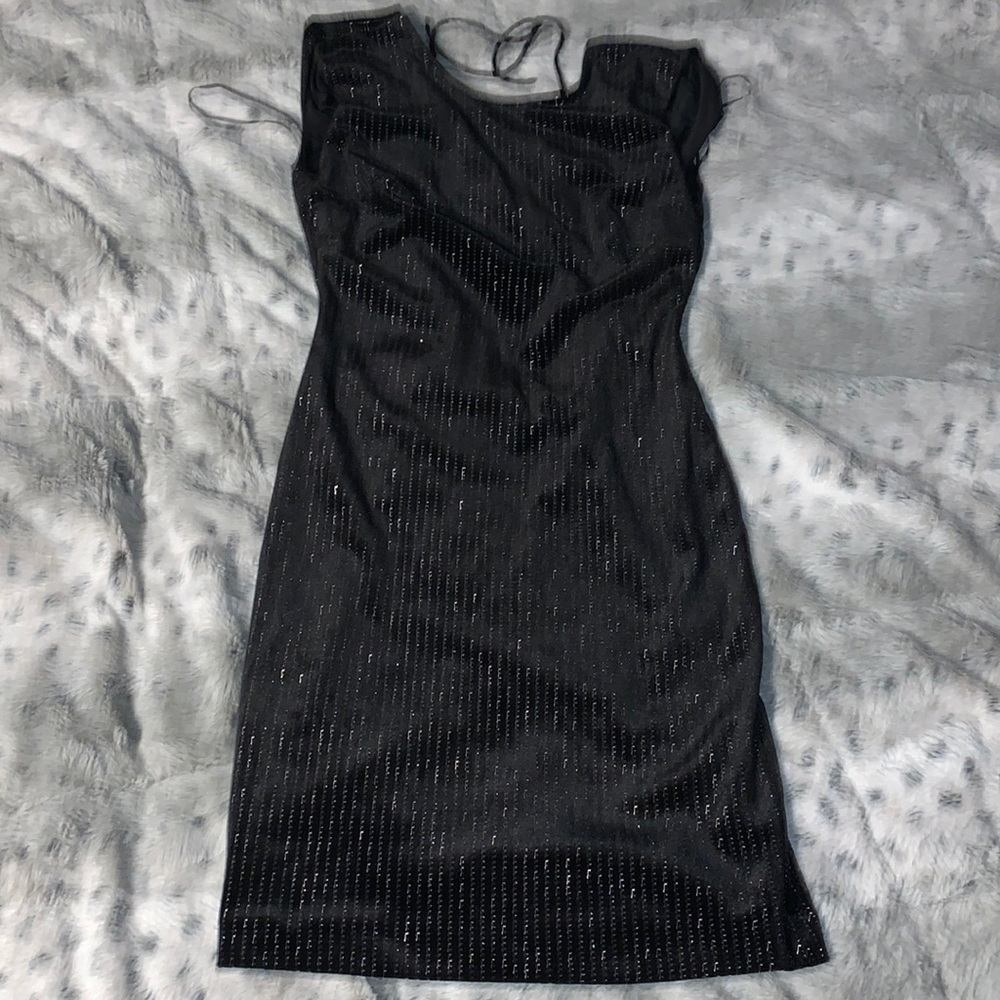 Black guess gem dress